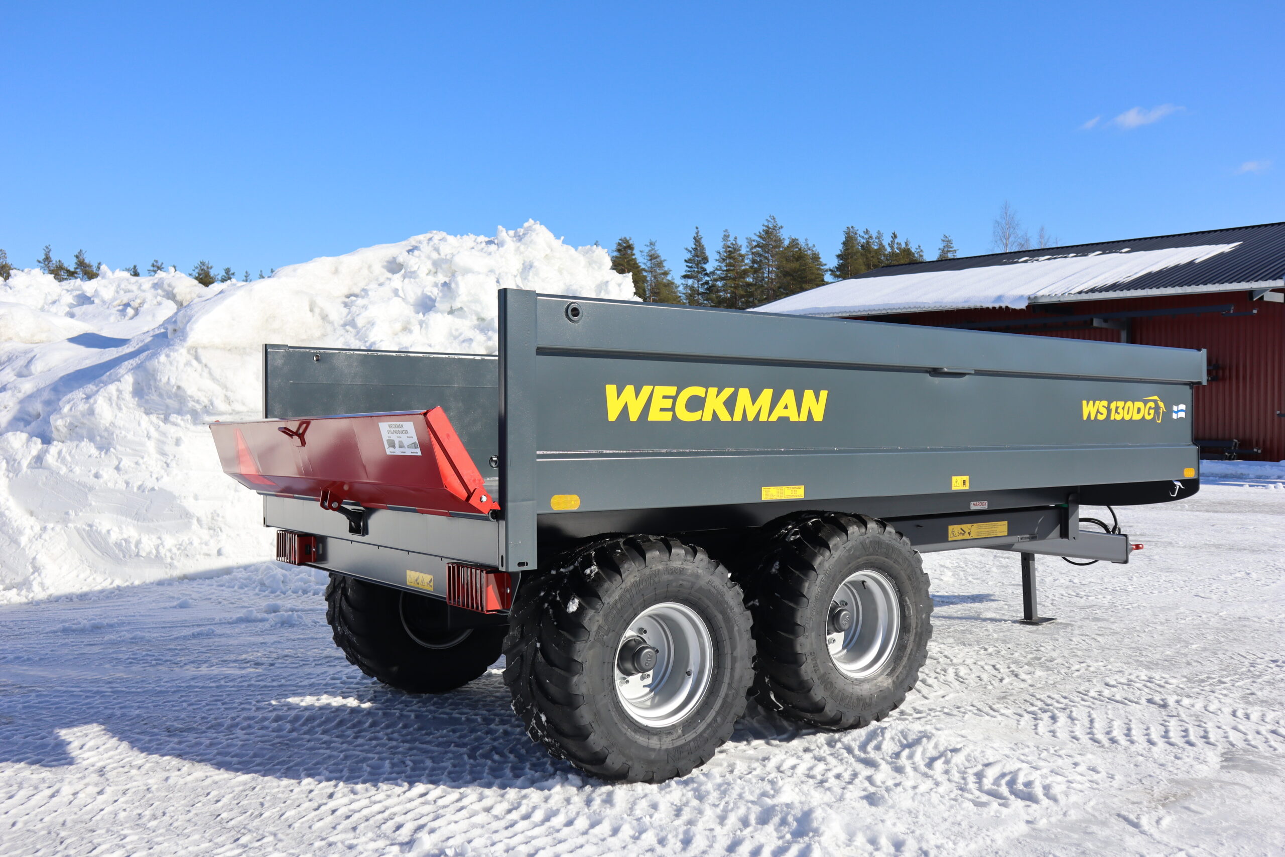 WECKMAN TUNGDUMPER WS130DG med 520 HJUL - Bilde 2