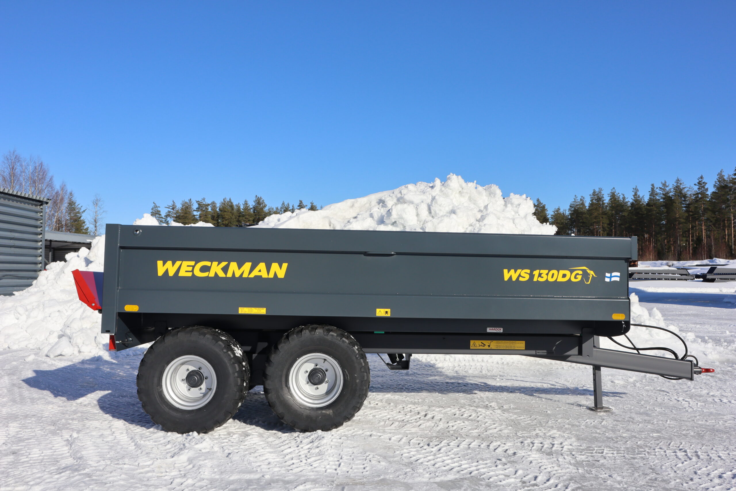 WECKMAN TUNGDUMPER WS130DG med 520 HJUL