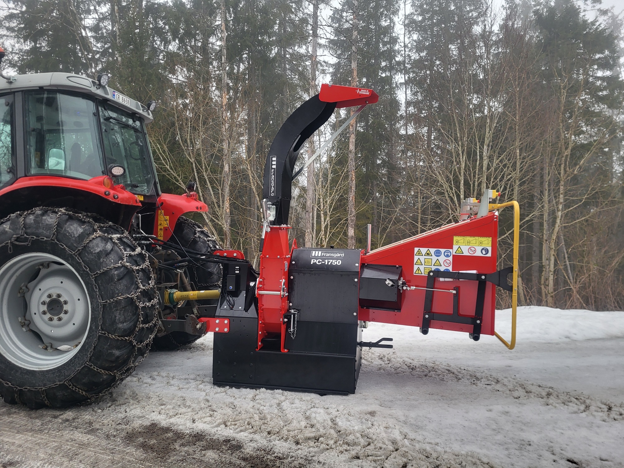 FRANSGÅRD FLISHUGGER PC1750-SEH INKL PTO - Bilde 2